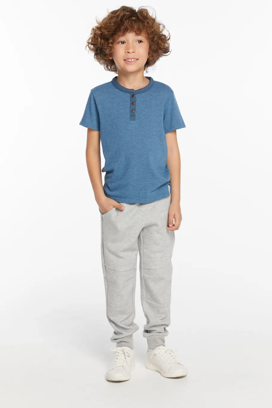 Best Chaser Brand Boys Niagara Short Sleeve Henley