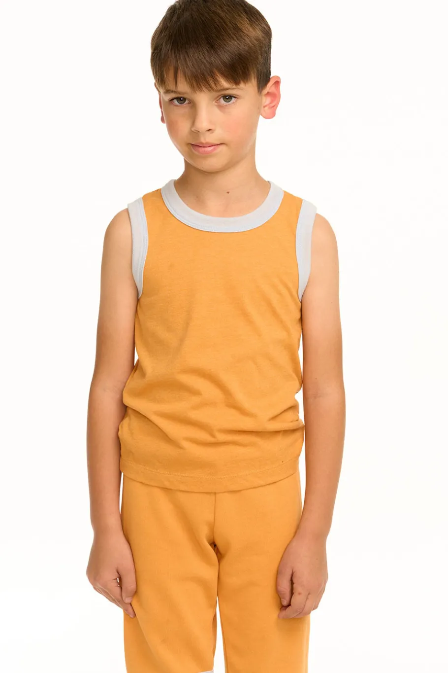 Clearance Chaser Brand Boy's SoCal Stripes Recycled Vintage Jersey Tank