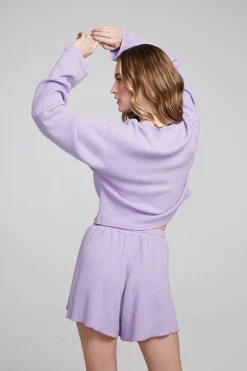 Shop Chaser Brand Briaa Digital Lavender Long Sleeve Tee