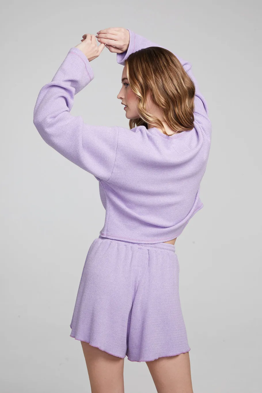 Shop Chaser Brand Briaa Digital Lavender Long Sleeve Tee