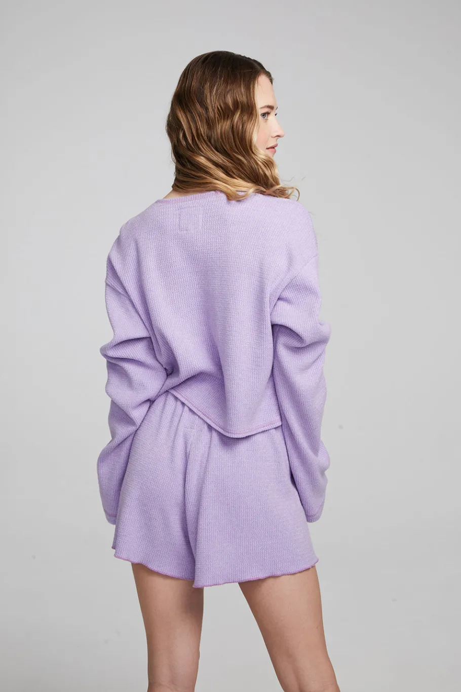 Shop Chaser Brand Briaa Digital Lavender Long Sleeve Tee
