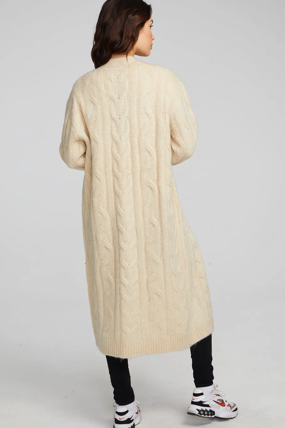 Outlet Chaser Brand Bridge Macaroon Long Cardigan