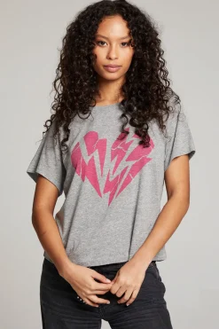 Sale Chaser Brand Broken Heart Tee