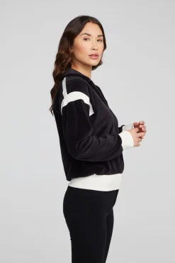 Flash Sale Chaser Brand Brooke Shadow Black Blouse