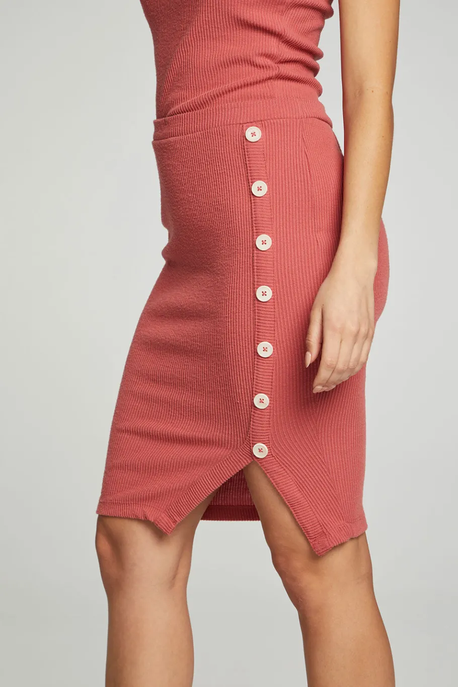 Cheap Chaser Brand Button Down Pencil Skirt