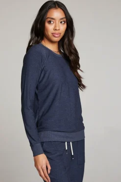 New Chaser Brand Canopy Long Sleeve Raglan Pullover