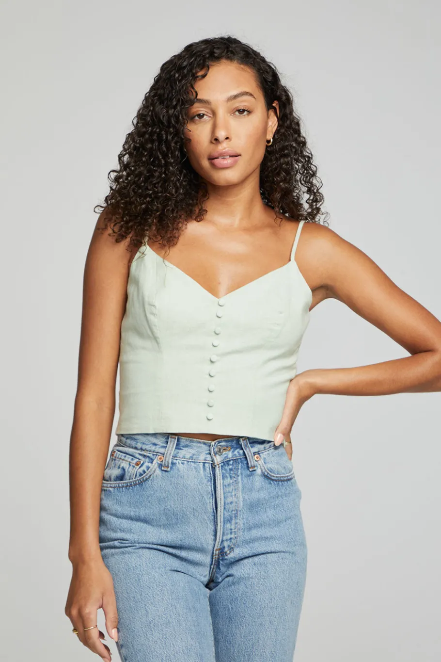 Best Chaser Brand Cara Tank Top - Sage