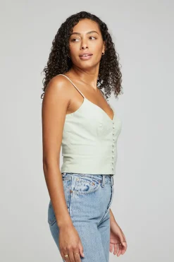 Best Chaser Brand Cara Tank Top - Sage