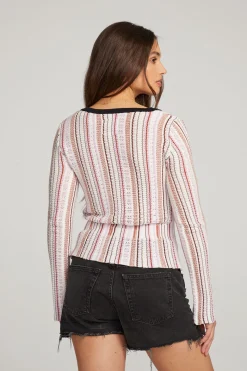 Best Chaser Brand Carmela Canyon Stripe Cardigan