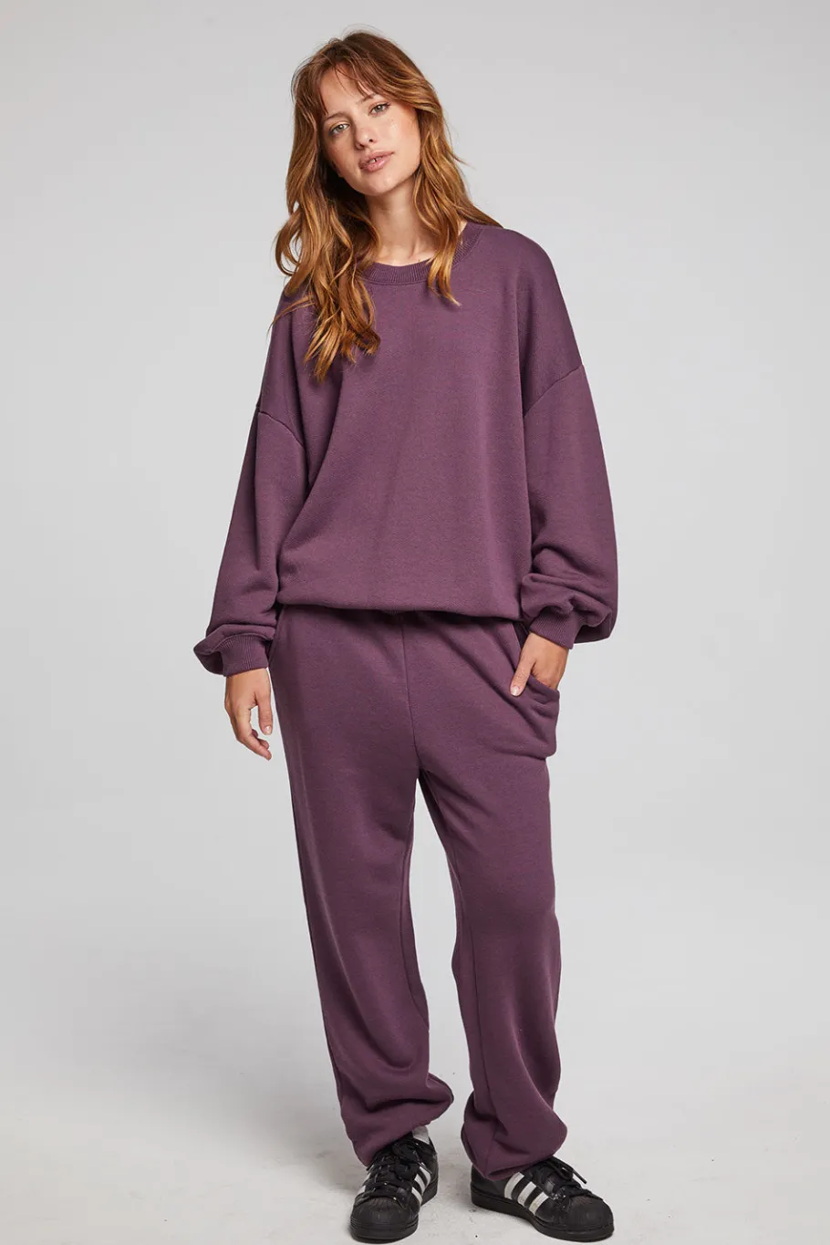 Online Chaser Brand Casbah Plum Perfect Pullover