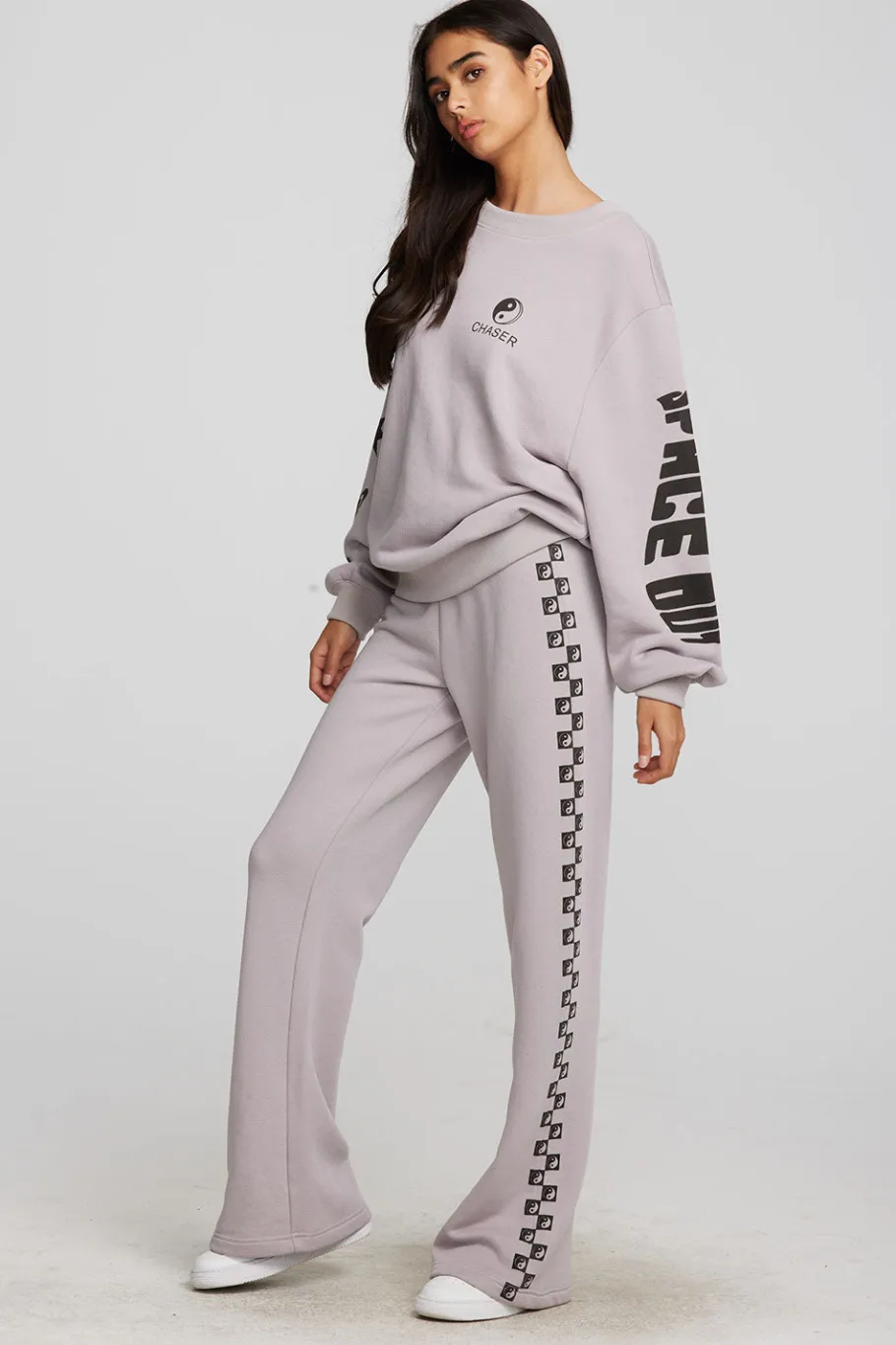 Clearance Chaser Brand Checkered Yin Yang Hearts