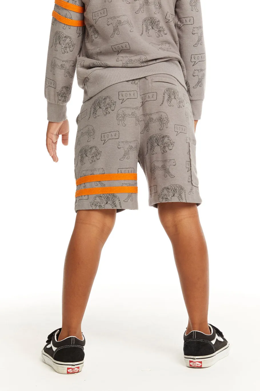 Flash Sale Chaser Brand Cheetah Print Cargo Shorts