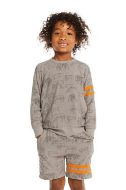 Discount Chaser Brand Cheetah Print Pullover