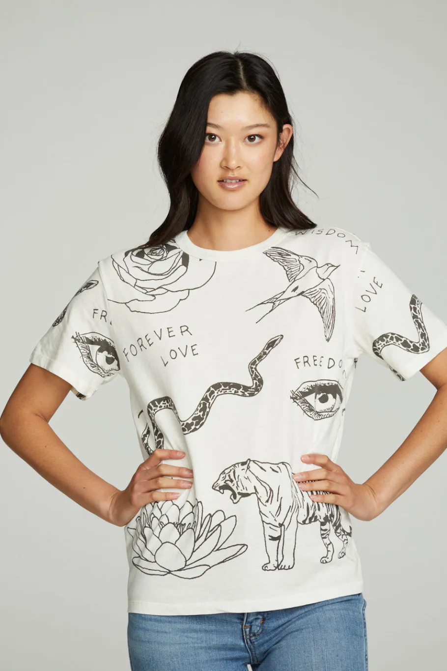 Best Chaser Brand Cherish Forever Crew Tee