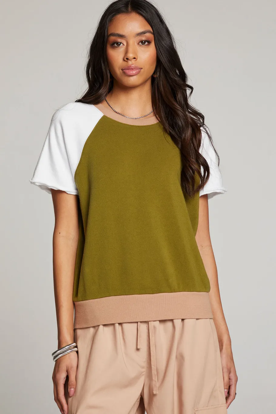 Sale Chaser Brand Cheyenne Sand Color Pullover