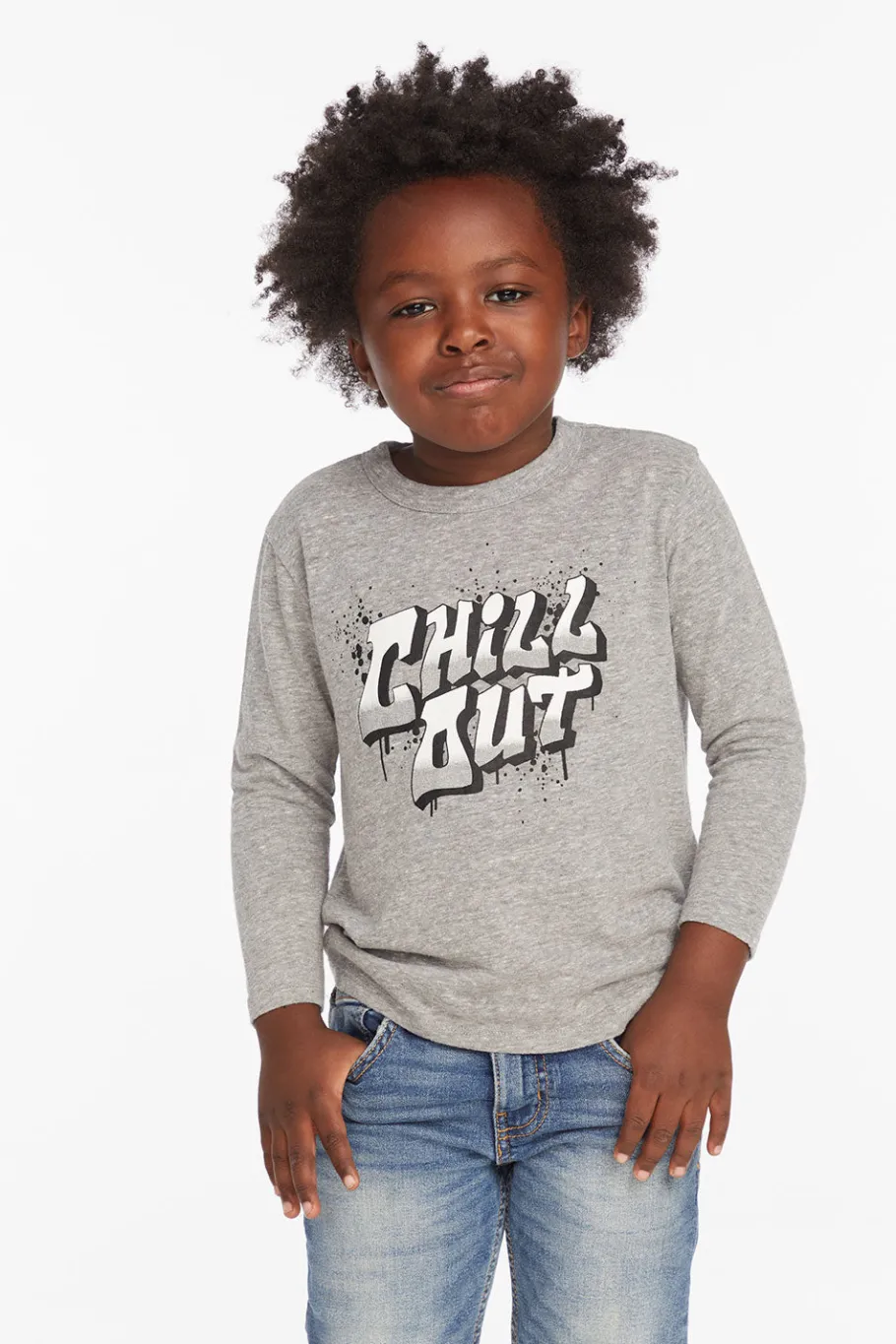 Cheap Chaser Brand Chill Out Boys Long Sleeve