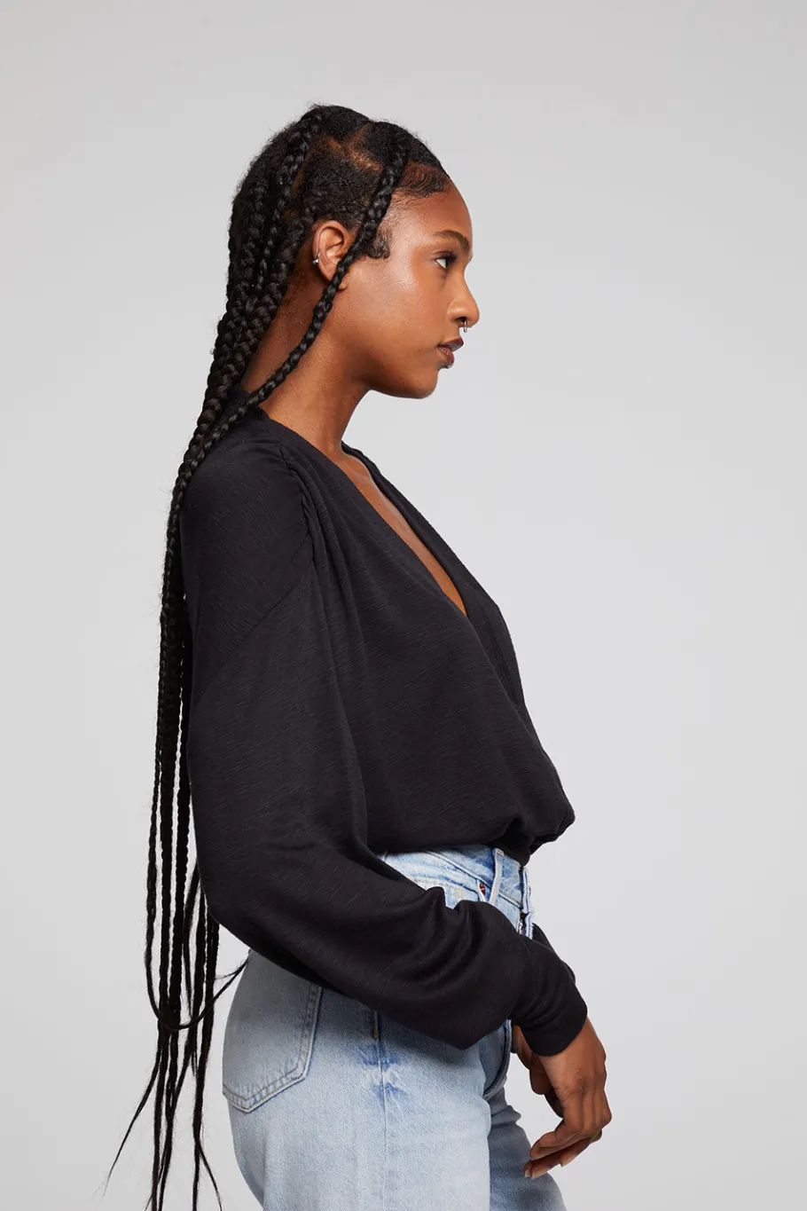 Flash Sale Chaser Brand City Licorice Blouse