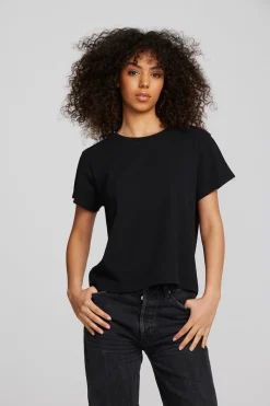 Shop Chaser Brand Coast Cotton Jersey Oversized Crew Neck Tee