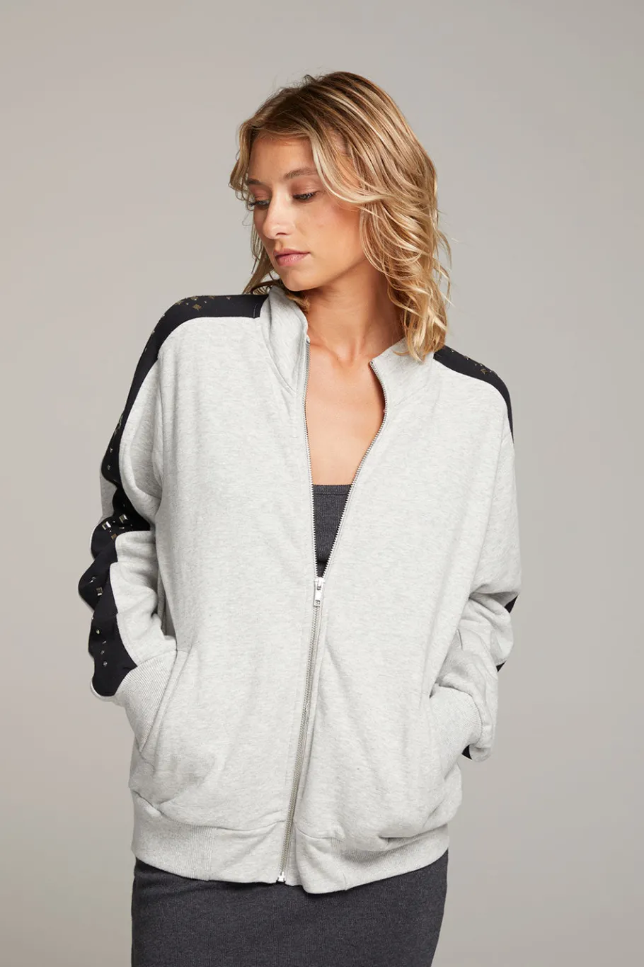 Cheap Chaser Brand Coconut Zip Up Jacket