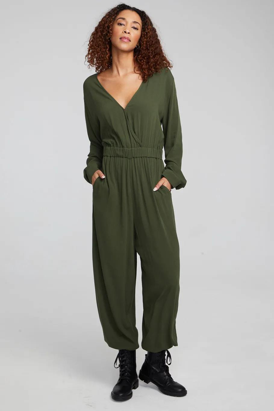 New Chaser Brand Colette Forest Night Jumpsuit