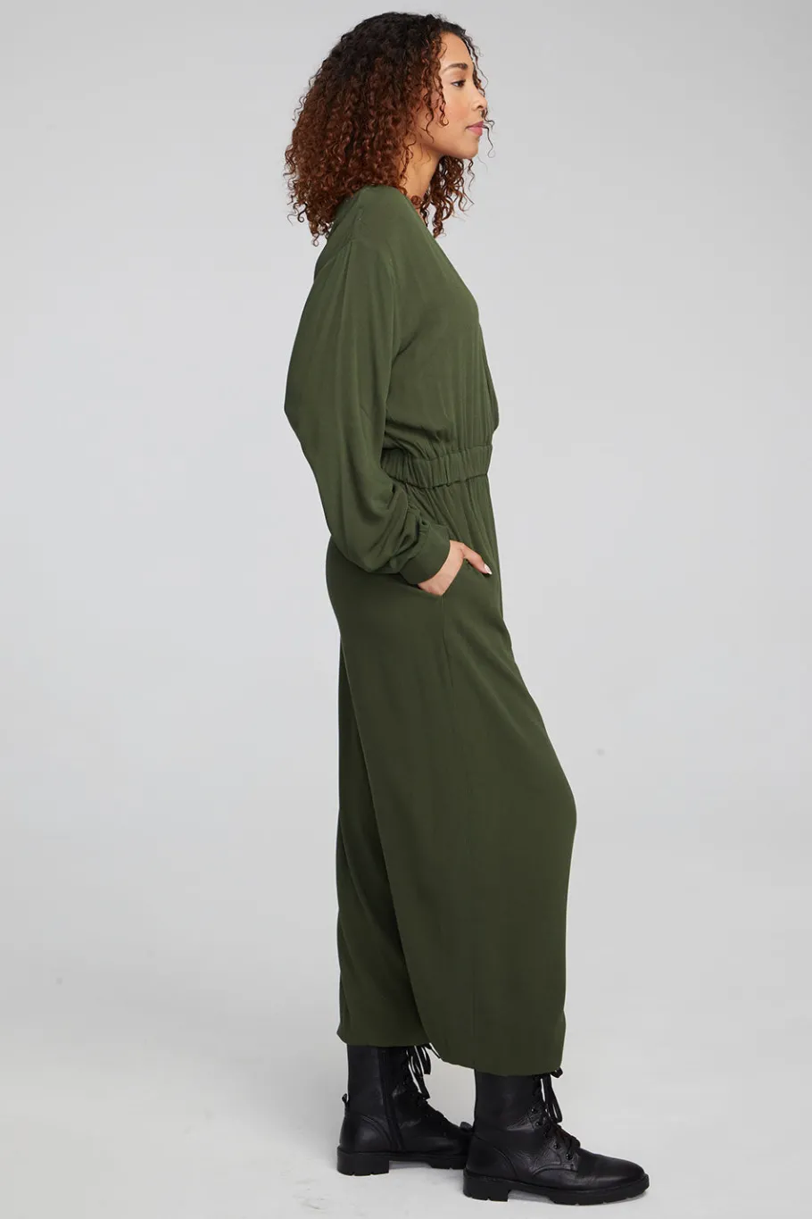 New Chaser Brand Colette Forest Night Jumpsuit
