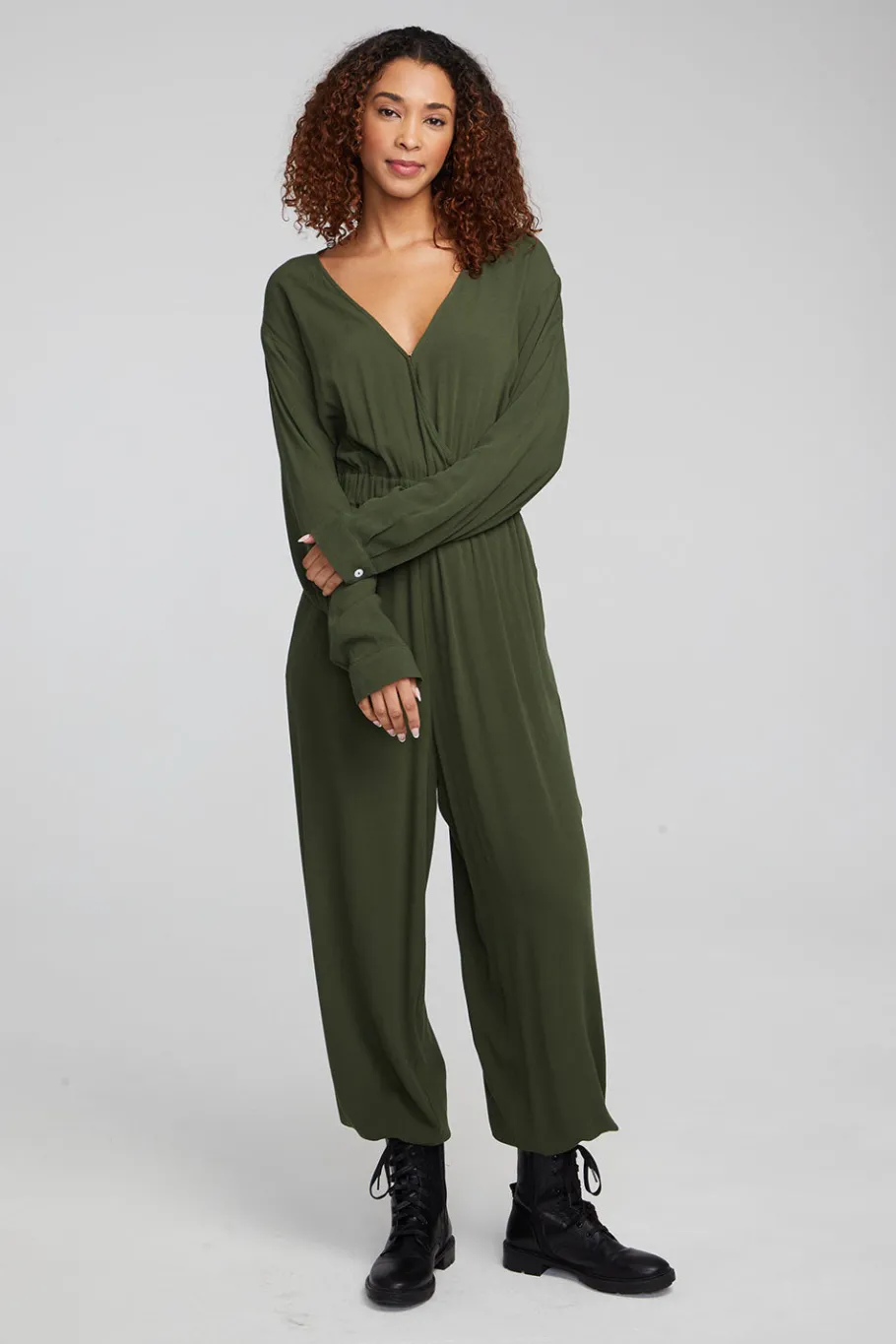 New Chaser Brand Colette Forest Night Jumpsuit