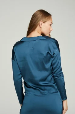 Flash Sale Chaser Brand Collared Half Placket Dolman