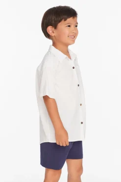 Shop Chaser Brand Collared White Button Down Boys Shirt