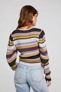 Sale Chaser Brand Collins Haight Street Stripe Top