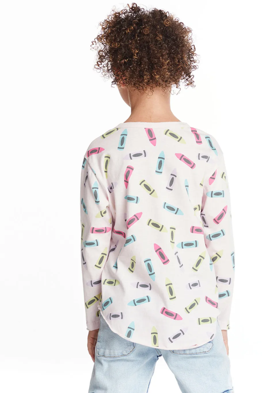 Sale Chaser Brand Coloring Time Girls Long Sleeve