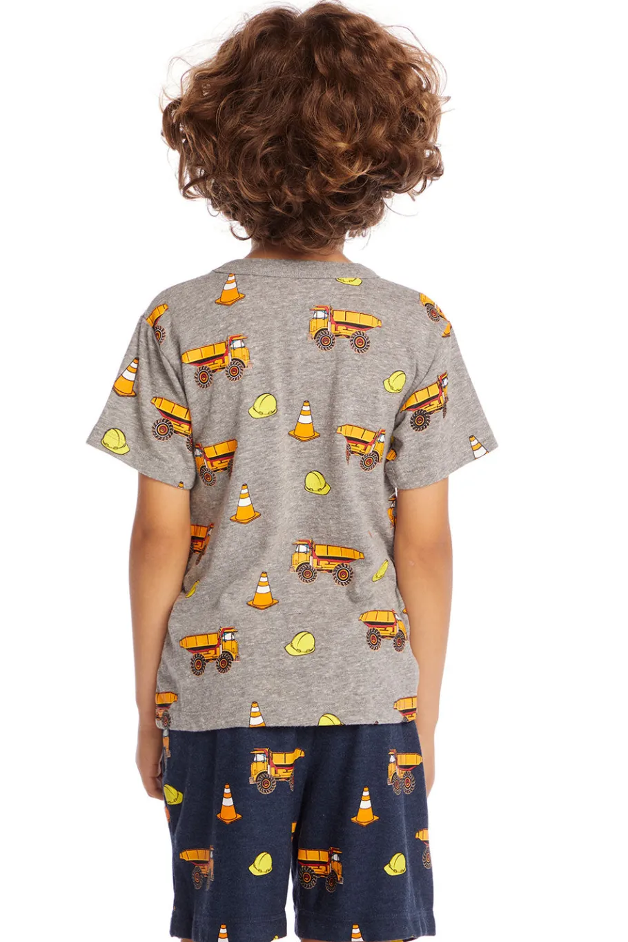Store Chaser Brand Construction Zone Boys Crew Neck Tee