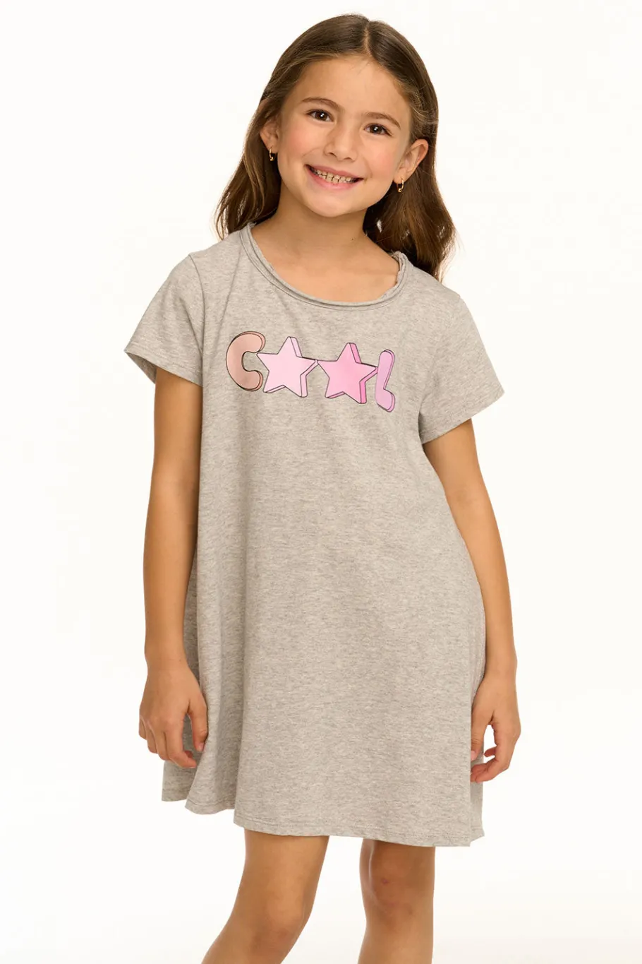 Cheap Chaser Brand Cool Star T-Shirt Dress