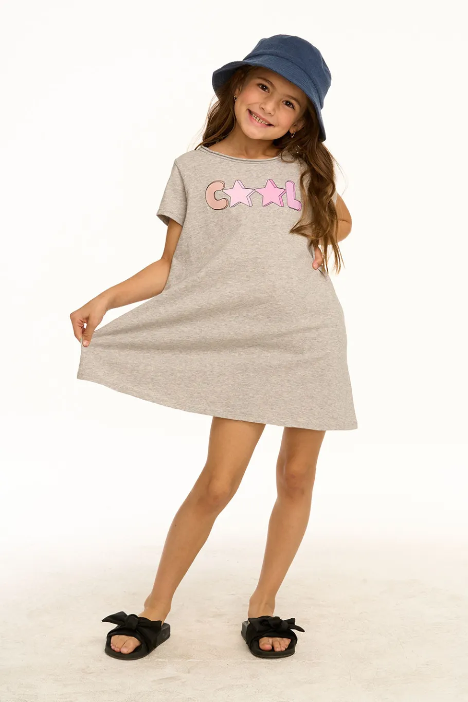 Cheap Chaser Brand Cool Star T-Shirt Dress