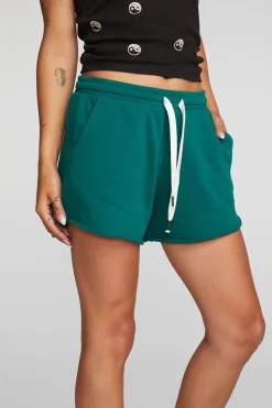 Best Sale Chaser Brand Cotton Fleece Shorts With Shoestring Tie