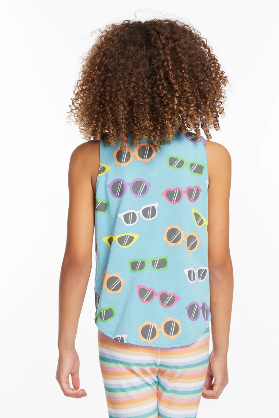 Best Chaser Brand Crazy Sunglasses Girls Vintage Jersey Shirttail Muscle