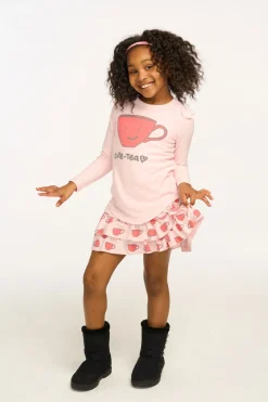 Clearance Chaser Brand Cute Tea Long Sleeve Tee
