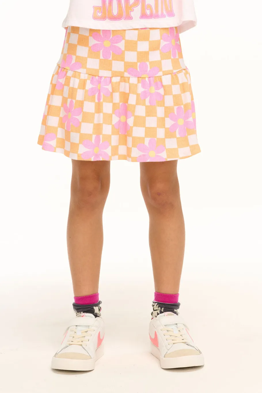 Store Chaser Brand Daisy Check Skirt