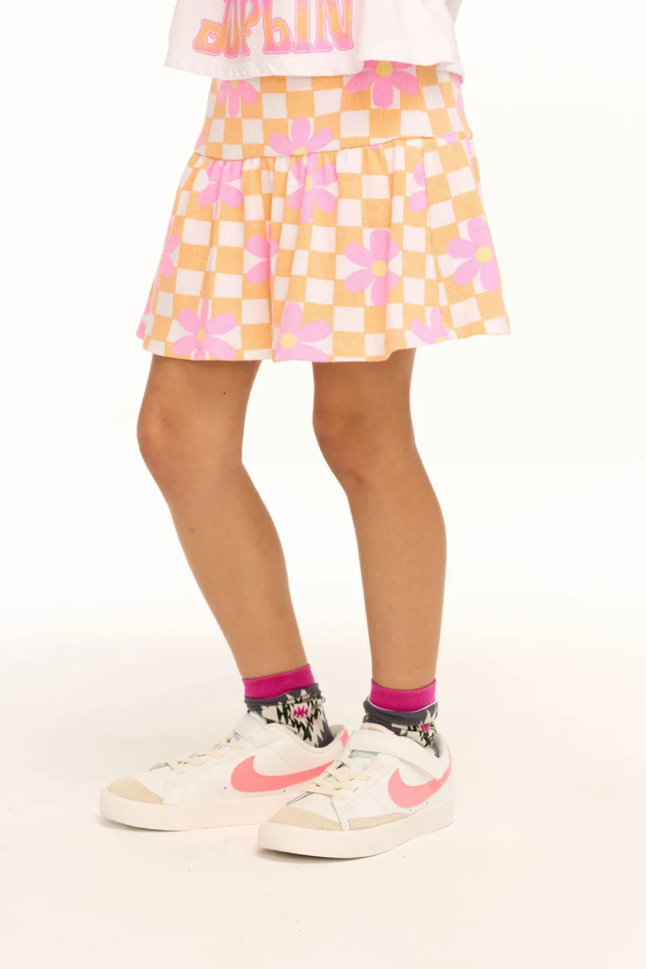 Store Chaser Brand Daisy Check Skirt