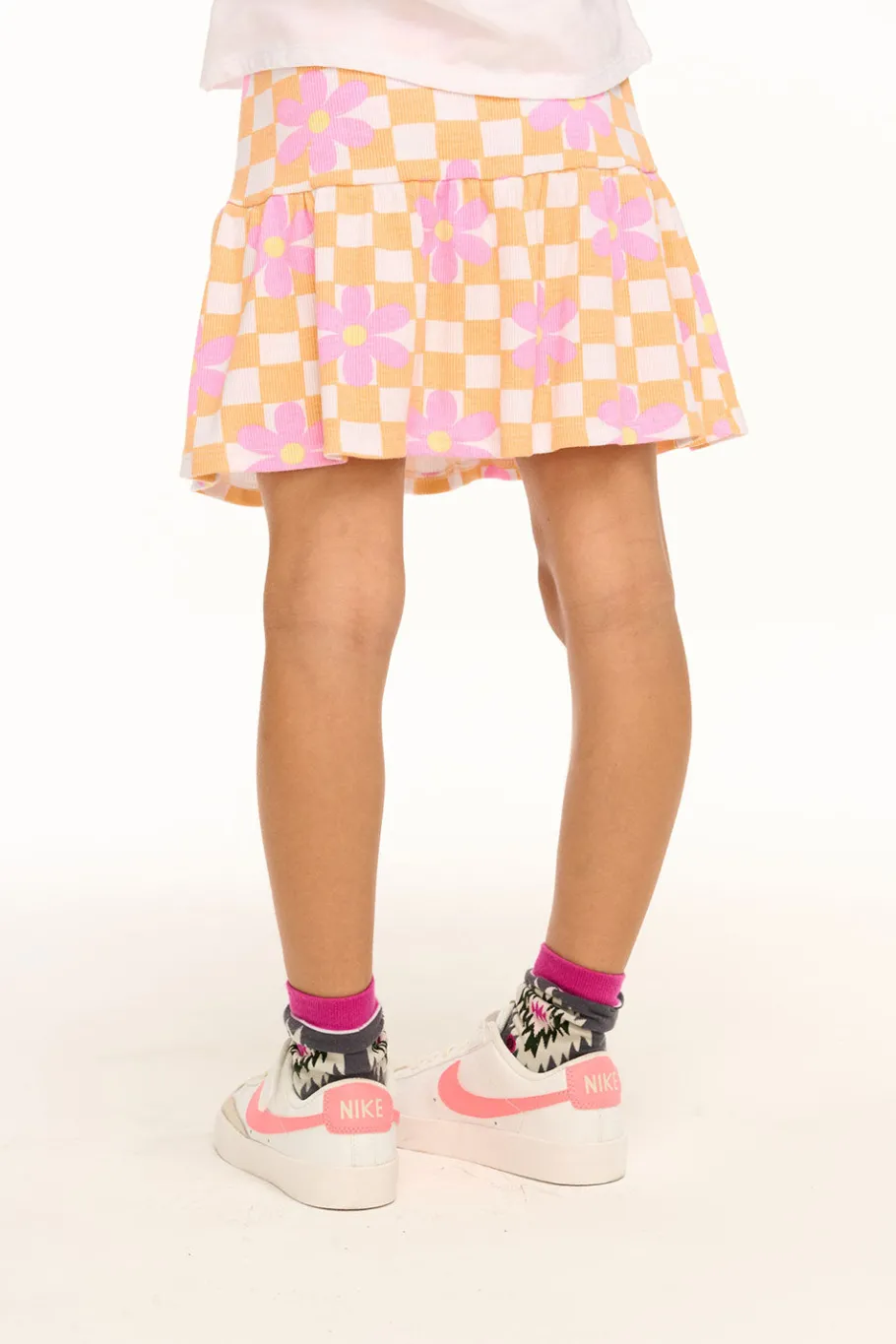 Store Chaser Brand Daisy Check Skirt