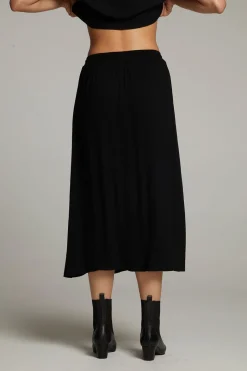 Cheap Chaser Brand Darby Licorice Midi Skirt