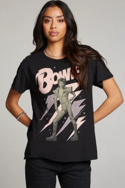 New Chaser Brand David Bowie Bolts Tee