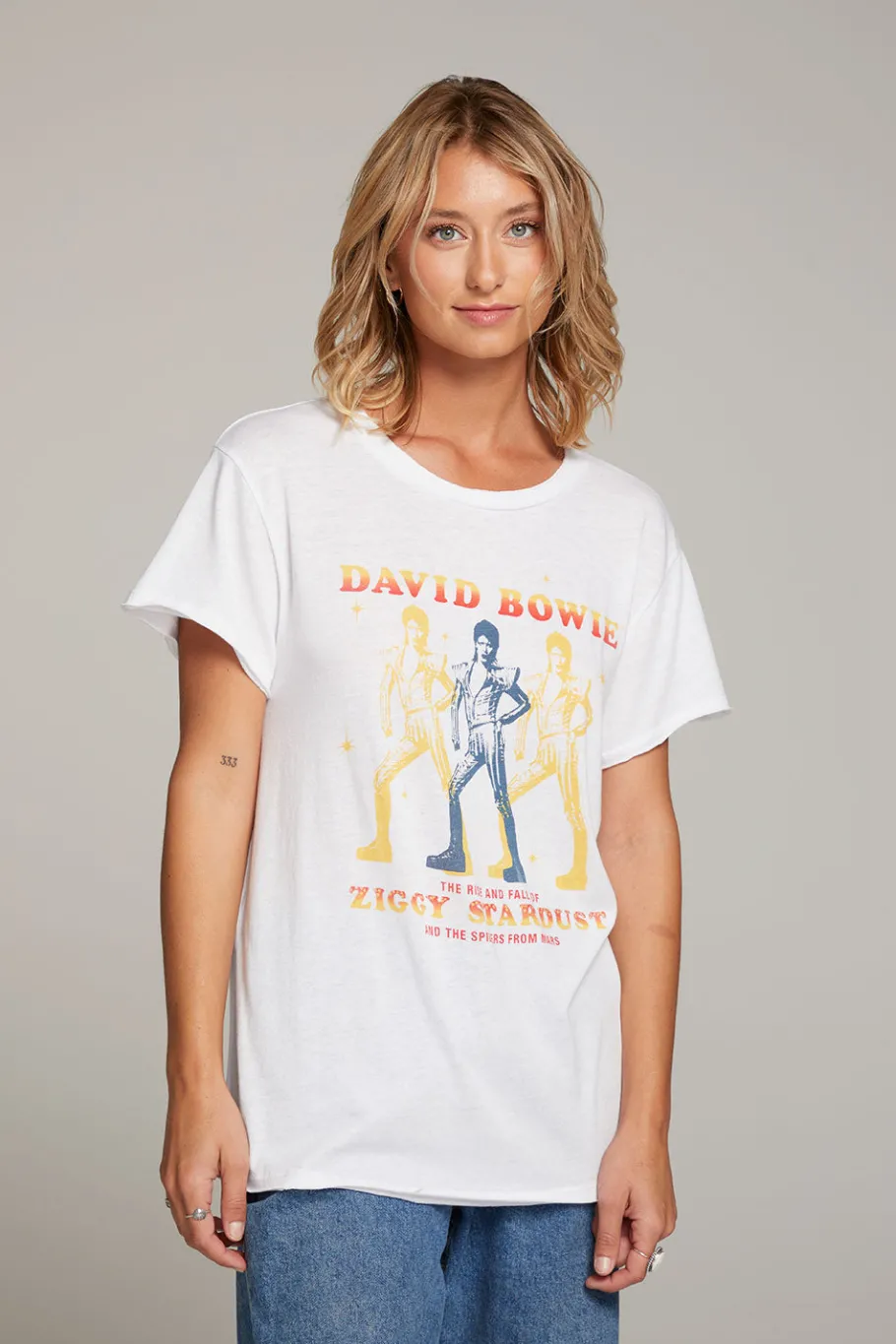 Outlet Chaser Brand David Bowie Ziggy Stardust Tee