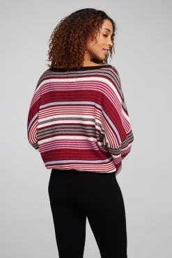 Best Chaser Brand Diamond Roxy Stripe Long Sleeve