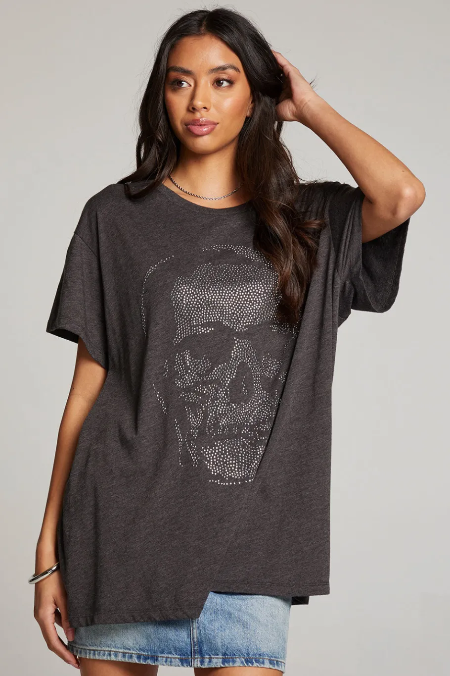 Flash Sale Chaser Brand Diamond Skull Tee