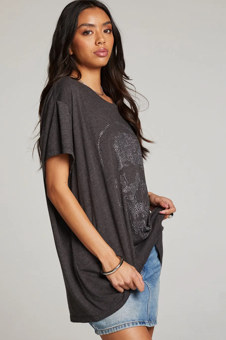 Flash Sale Chaser Brand Diamond Skull Tee