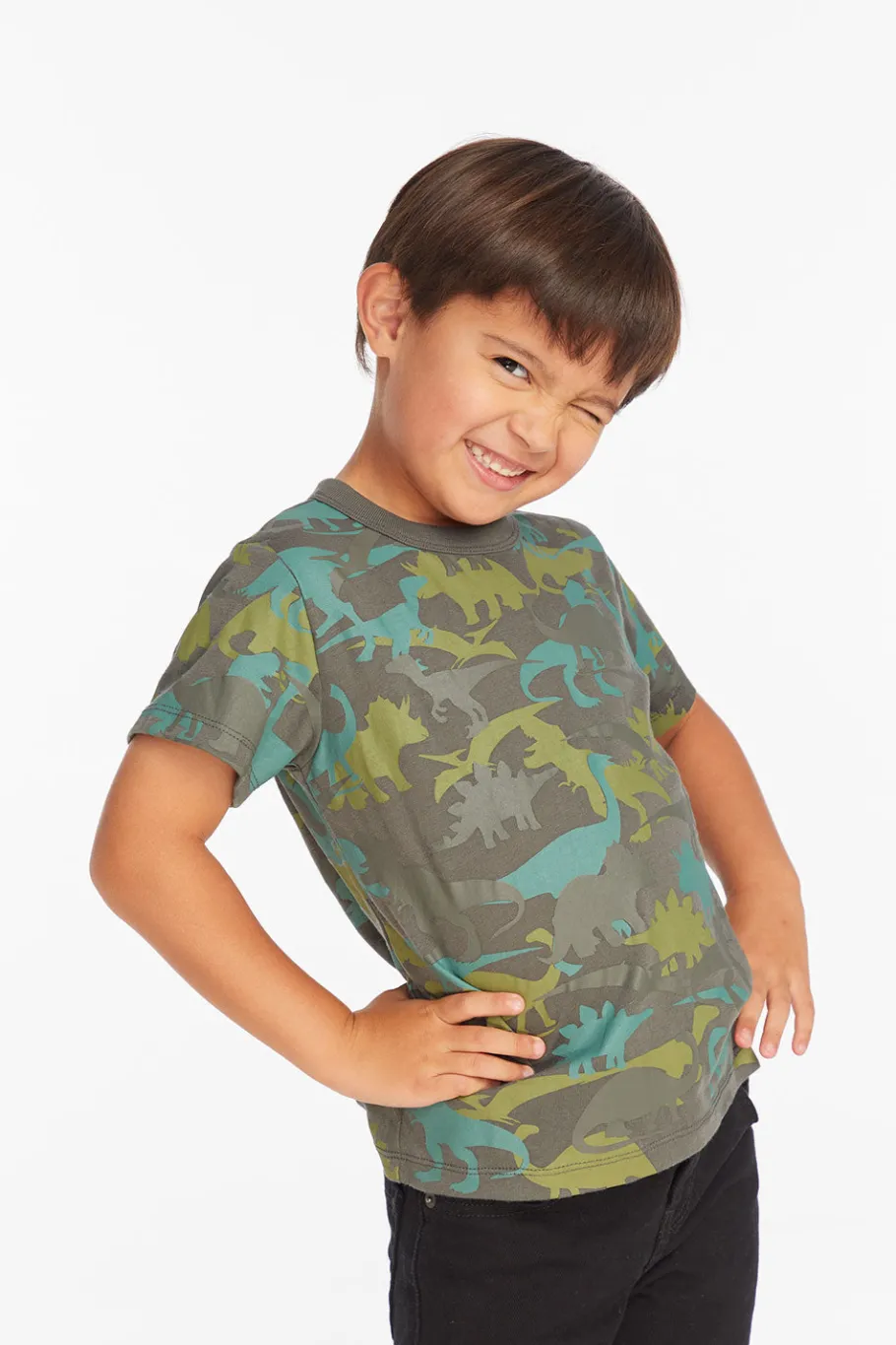 Outlet Chaser Brand Dino Camo Boys Tee