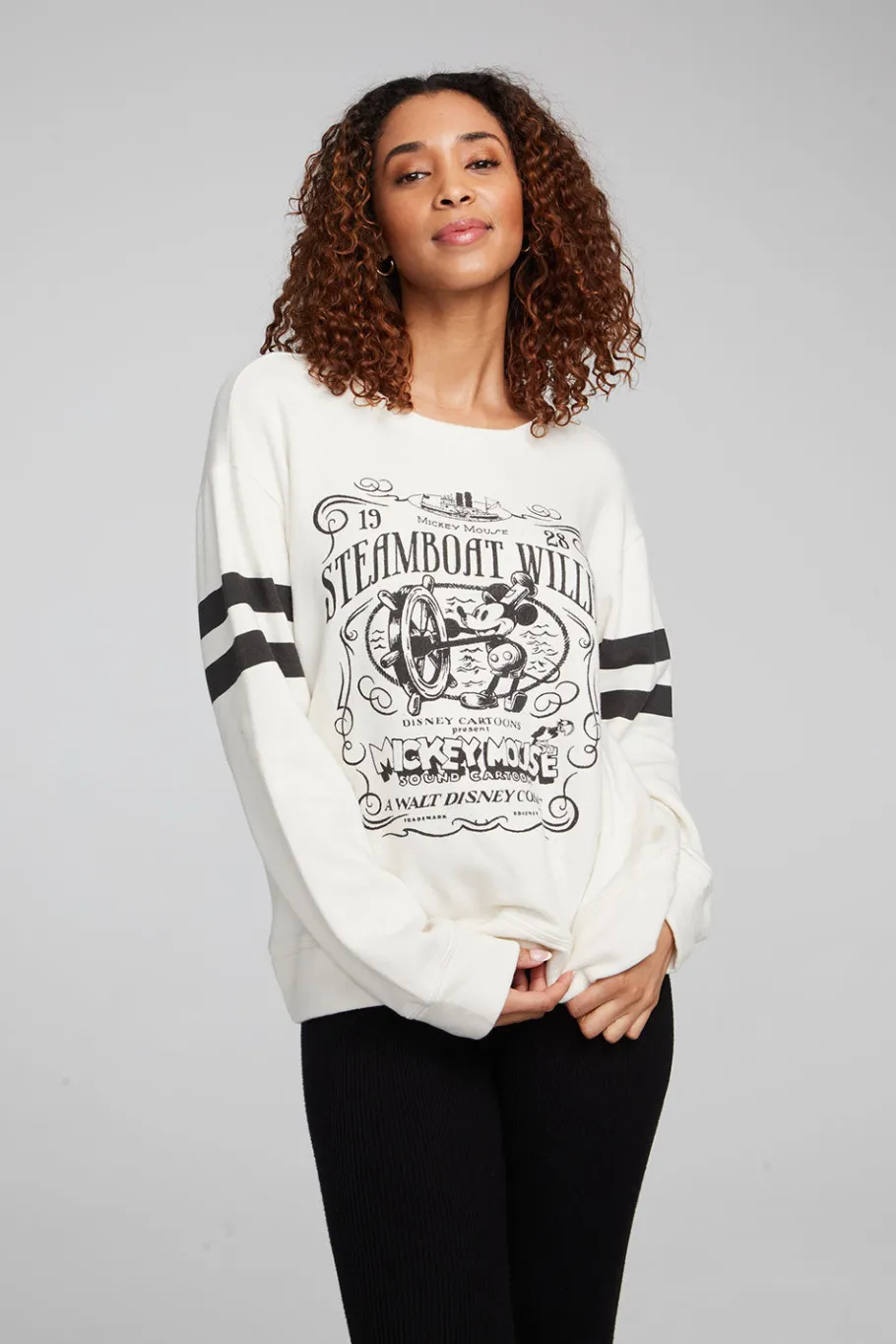 Shop Chaser Brand Disney Steamboat Willie Pullover