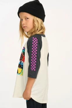 Fashion Chaser Brand Disney・Pixar Cars Race Time Baseball Tee