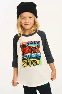 Fashion Chaser Brand Disney・Pixar Cars Race Time Baseball Tee