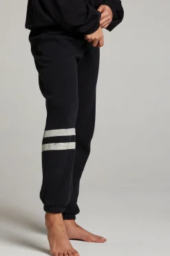 Best Sale Chaser Brand Distressed Bolt Sweatpant